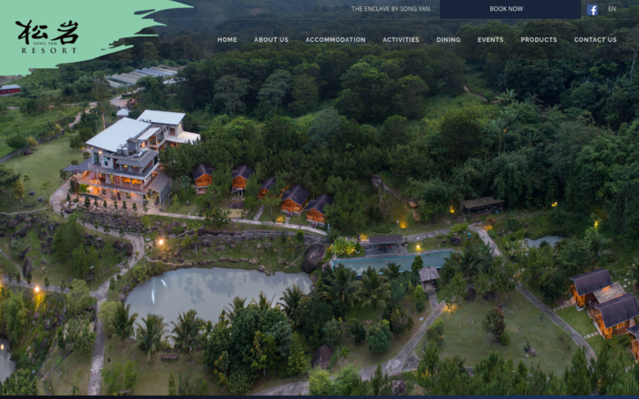 Song Yan Resorts Website